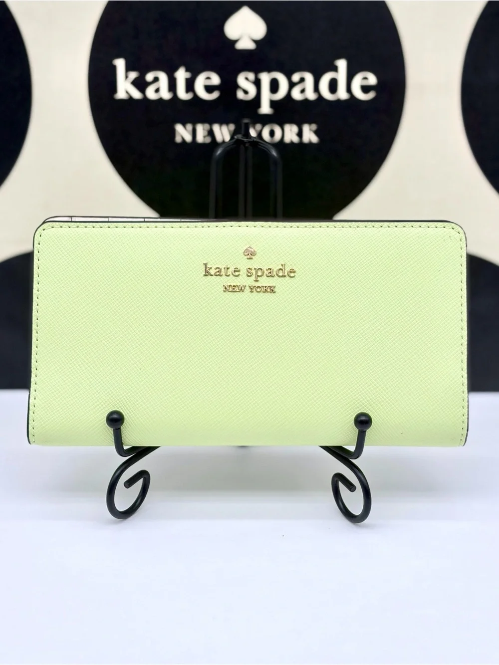 Kate Spade Madison Large Slim Wallet Leather